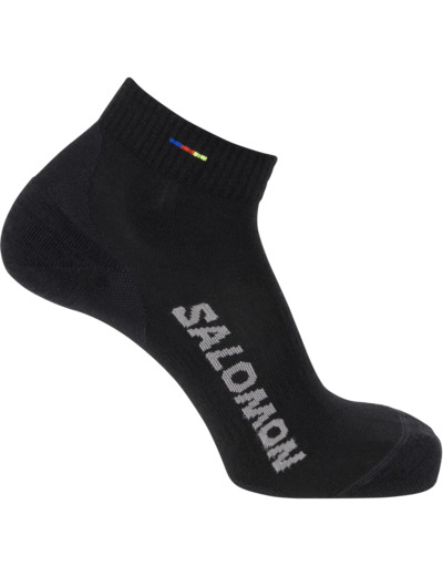 Socks Sunday Smart Ankle  Black   Gray Flannel