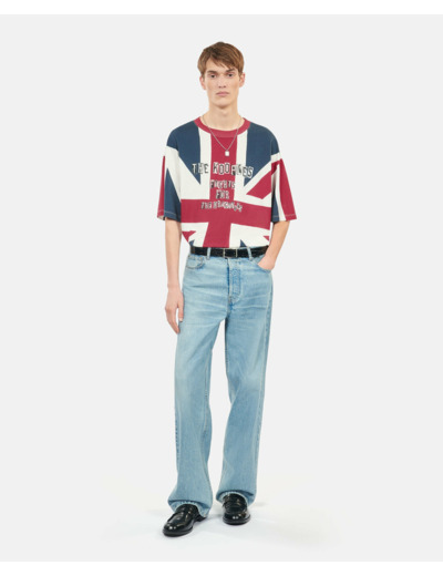 T-Shirt Imprimé Uk Flag red