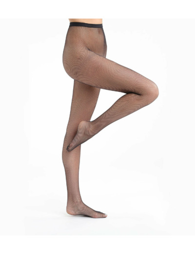 Collant noir Résille 73D Madame so Fashion