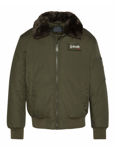 Blouson pilote à fausse fourrure amovible AIRTOP25 SCHOTT