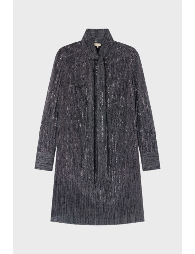 Robe courte en lurex - SHIRLEY