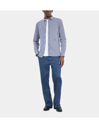 Chemise À Rayures navy / white