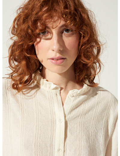 Blouse vanille