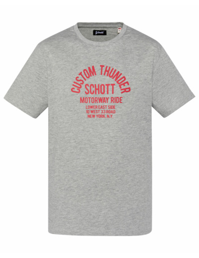 T-shirt à col rond TSCUSTOMBIKE SCHOTT