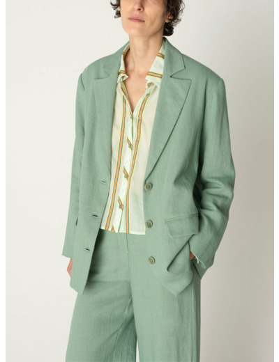Veste amandine vert amande