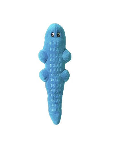 Peluche Croco bleu 42cm