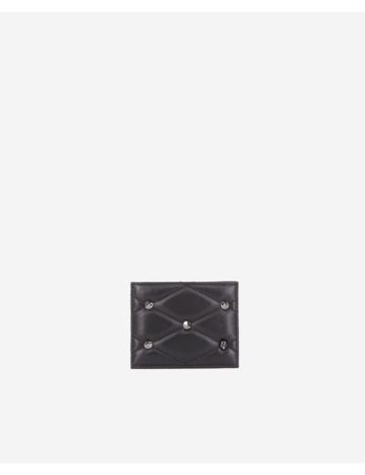 Porte Cartesmatelassé black