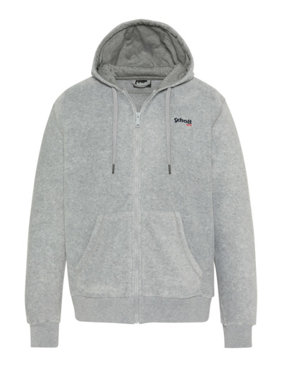 Gilet polaire à capuche