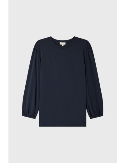 T-shirt manches longues en coton mélangé - AZLIS