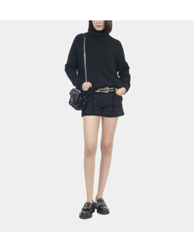 Pull En Cachemire Noir black