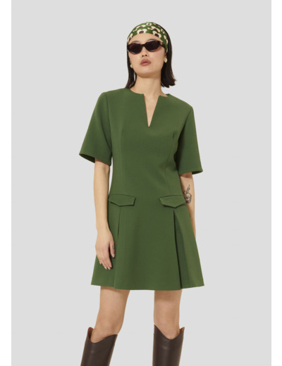 Robe Riyu Cactus en Polyester Recyclé