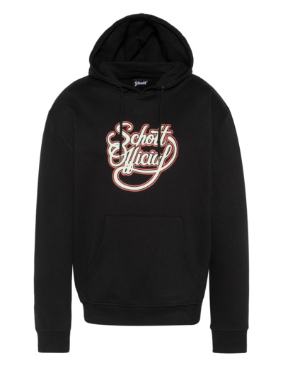 Sweatshirt à capuche imprimé Schott Official