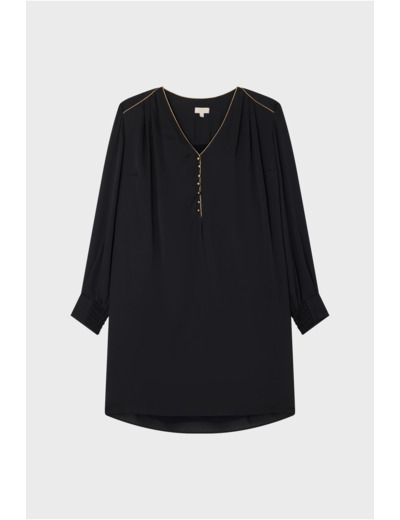 Robe courte noire - SHIREL