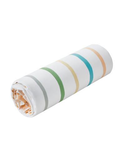 Drap housse Paysage Varois | Percale de coton | Tradition des Vosges