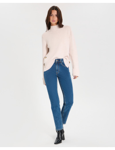 Pull Nagara Ecru en Laine