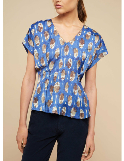 Blouse cyanotype