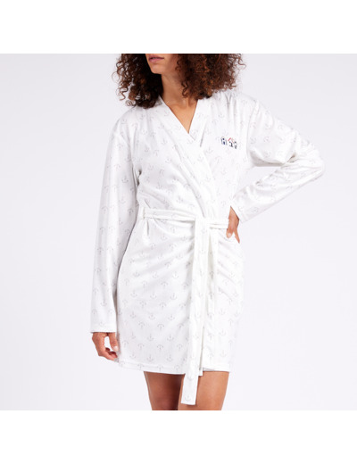 Peignoir femme LAGUNE blanc