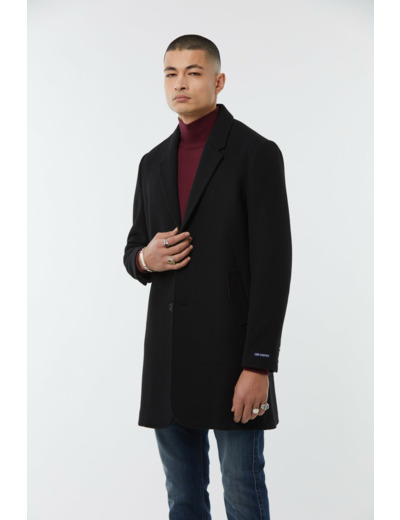 Manteau laine longueur 3/4