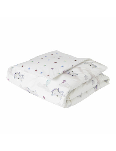 Housse de couette réversible enfant Voyage | Tradition des Vosges