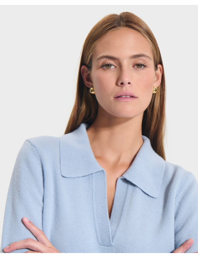 Pull Namba Bleu Ciel en Laine