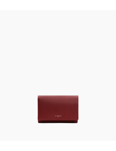 Portefeuille Emilie en cuir signature T