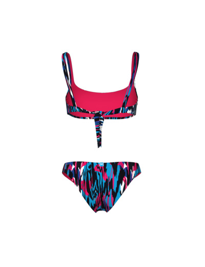 Maillot de bain 2 pièces bralette arena Water Print pour femmes