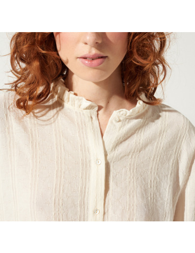 Blouse vanille