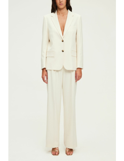 Veste de tailleur écrue - MADELEINE