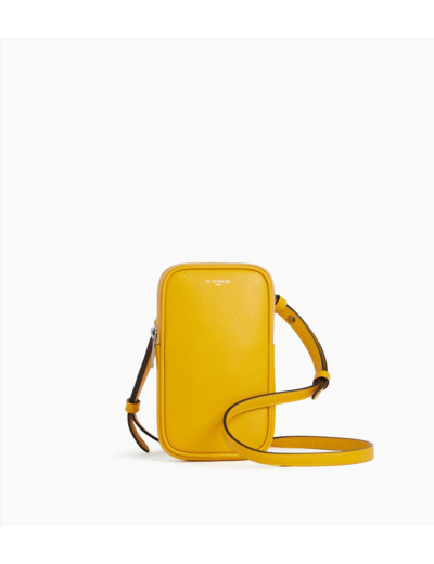 Etui téléphone Emile en cuir grainé