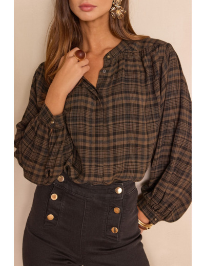 Blouse SIMON à carreaux