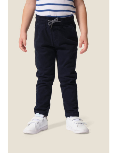 Pantalon garçon en toile Bashir