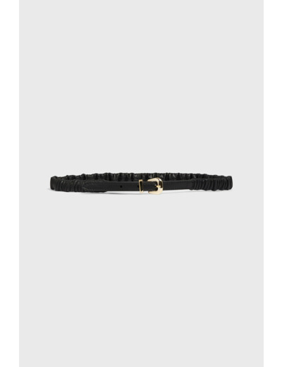 Ceinture en cuir élastiqué - DEVI