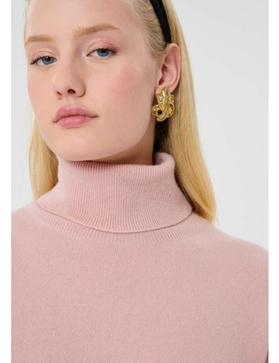 Pull Palia Vieux Rose en Cachemire