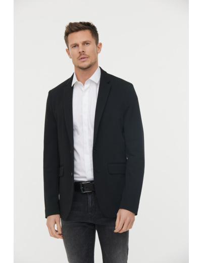 Blazer 2 boutons devant et poches rabat