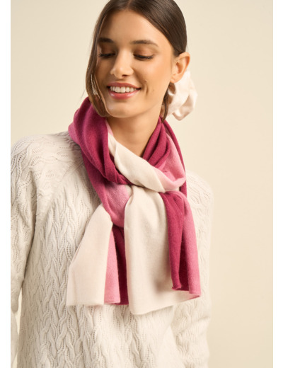 Écharpe en 100% cachemire