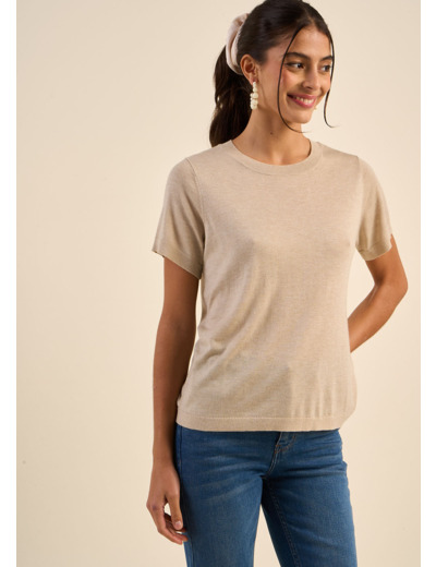 Pull à manches courtes