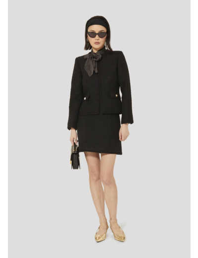 Veste Velvet Charcoal en Polyester