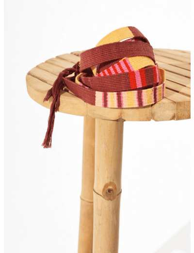 Ceinture multicolore