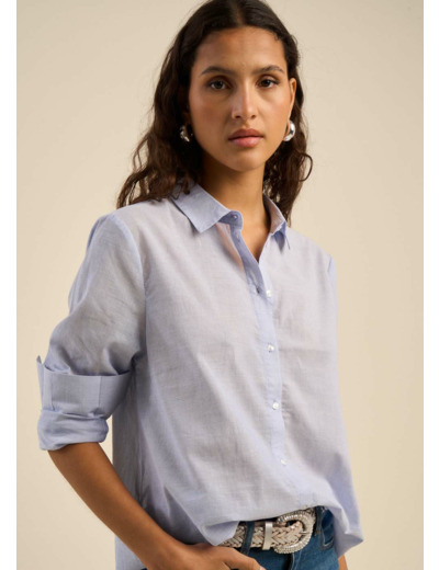 Chemise fluide à col classique