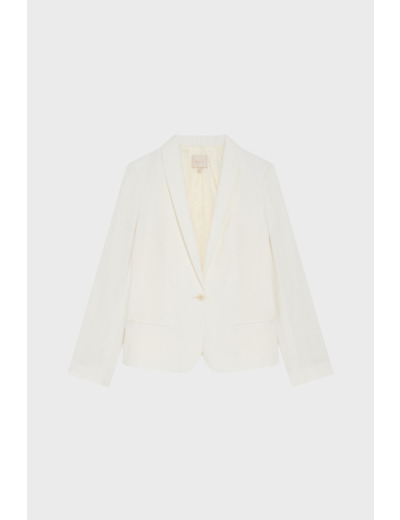 Veste de tailleur en lin et coton - RANISSE