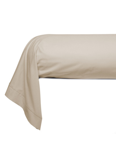 Taie de traversin unie percale | Linge des Vosges | Tradition des Vosges