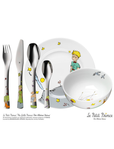 Ensemble de couverts enfants Le Petit Prince - 6 pièces