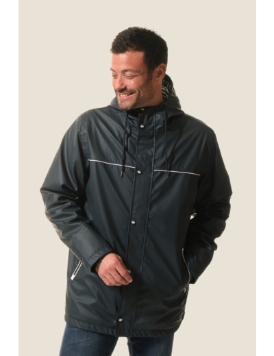 Ciré homme à capuche avec doublure matelassée Audric