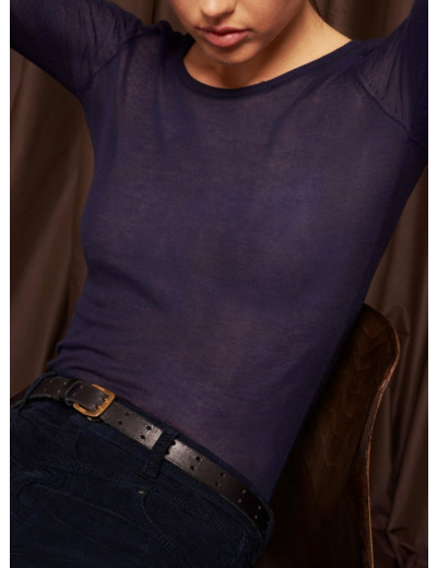 Pull manches longues navy blues