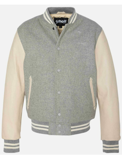 Blouson teddy en cuir de vachette LC8705X SCHOTT