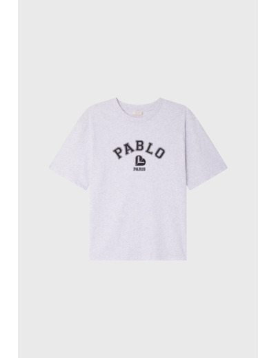 T-shirt sérigraphié en coton - AZADEE