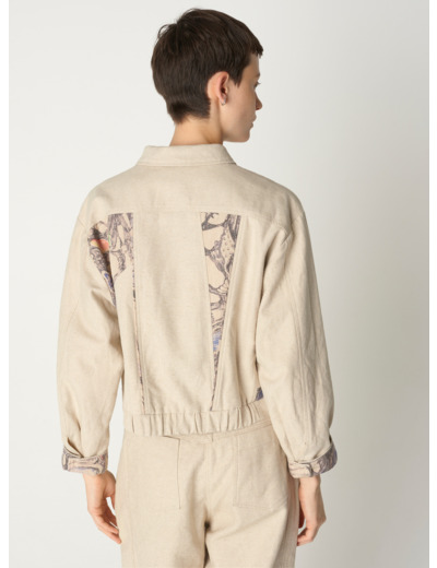 Blouson natalia naturel