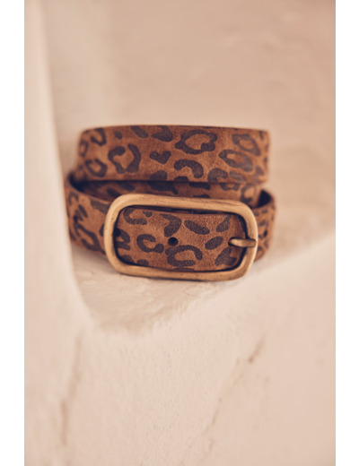 Ceinture léopard VIC