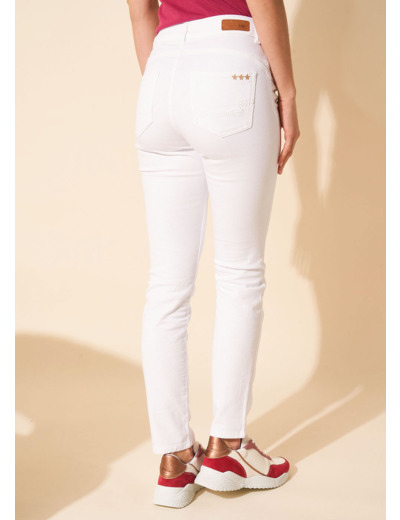 Jean slim à cinq poches