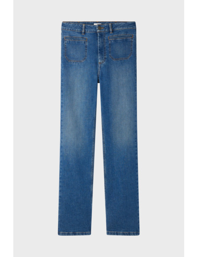 Jean flare en denim - ALIENOR